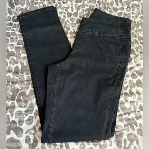 Jag Jean dark wash high rise slim leg jeans sz 6
